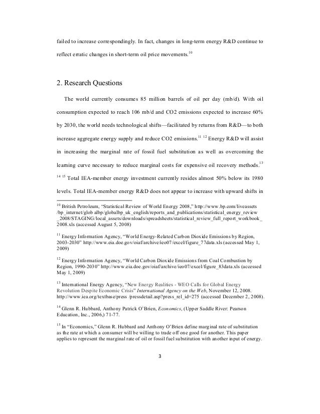 Review thesis on demand