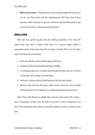 Oil Drilling | PDF