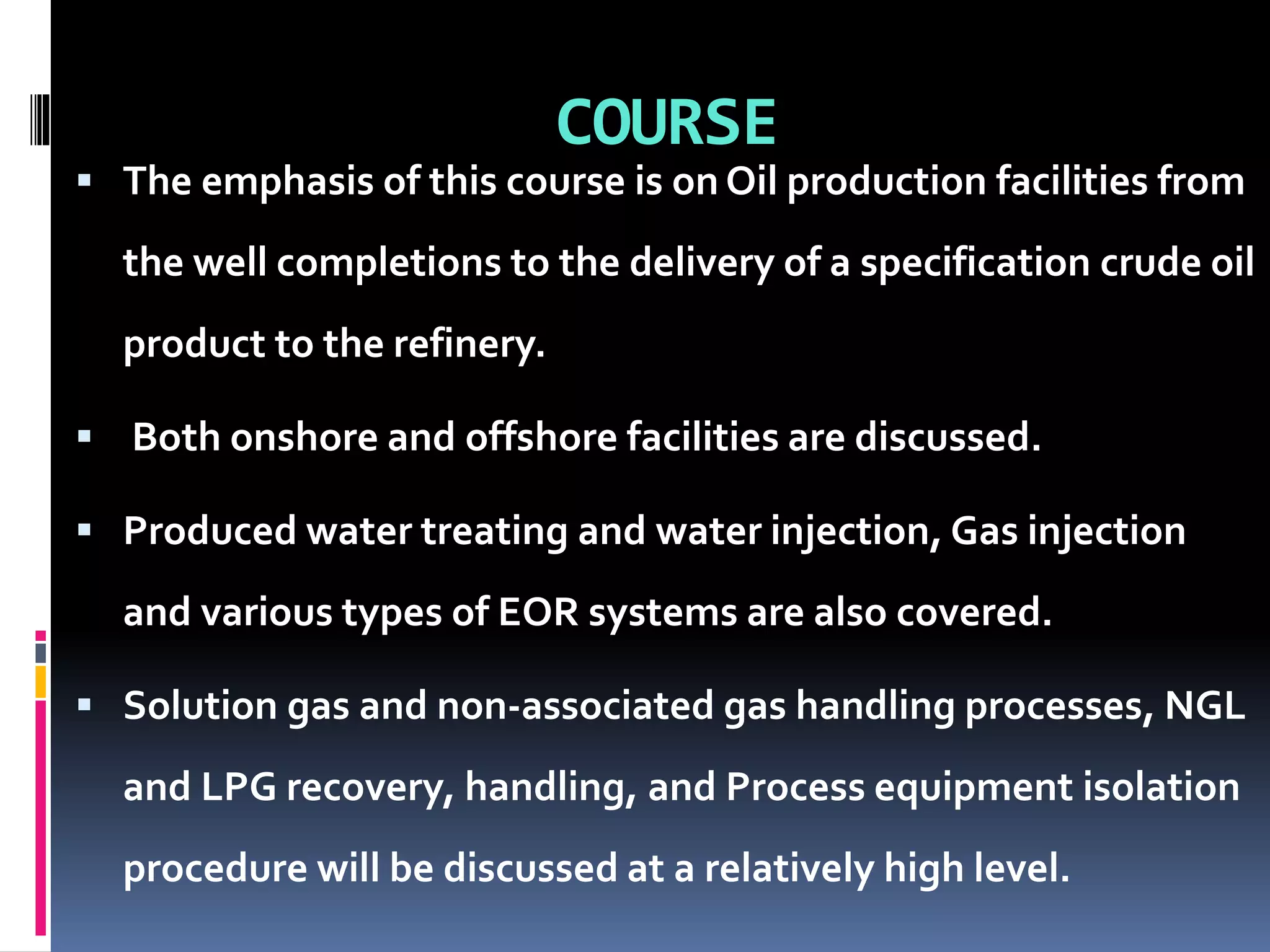 Oil Gas Course Ppt