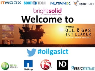 #oilgasict
Welcome to
 