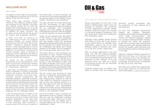 About Lebanon's National Wealth Initiative
Recent discoveries of Oil & Gas in the
Eastern Mediterranean region have the
po...