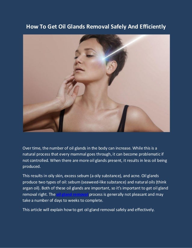 Oil Gland Removal in Singapore