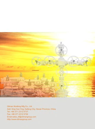 Oilman mudking mfg product catalog