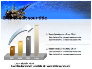 Oil mining PowerPoint Template