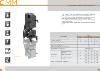 Oil processing equipment