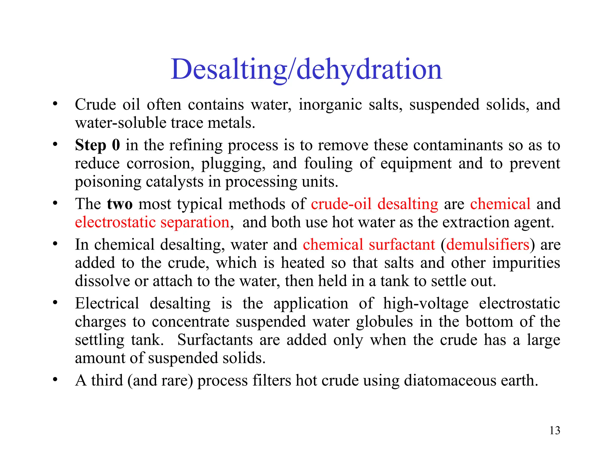 Oil Refinery Processes And Treatmentppt Photo Inspiration