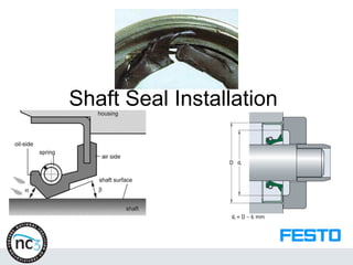 Shaft Seal Installation
 