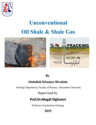 Oil shale and shale gas (abdallah) | PDF