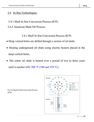 Oil shale and shale gas (abdallah) | PDF
