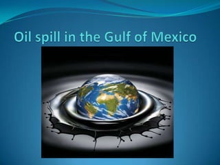 Oil spill in the Gulf of Mexico 