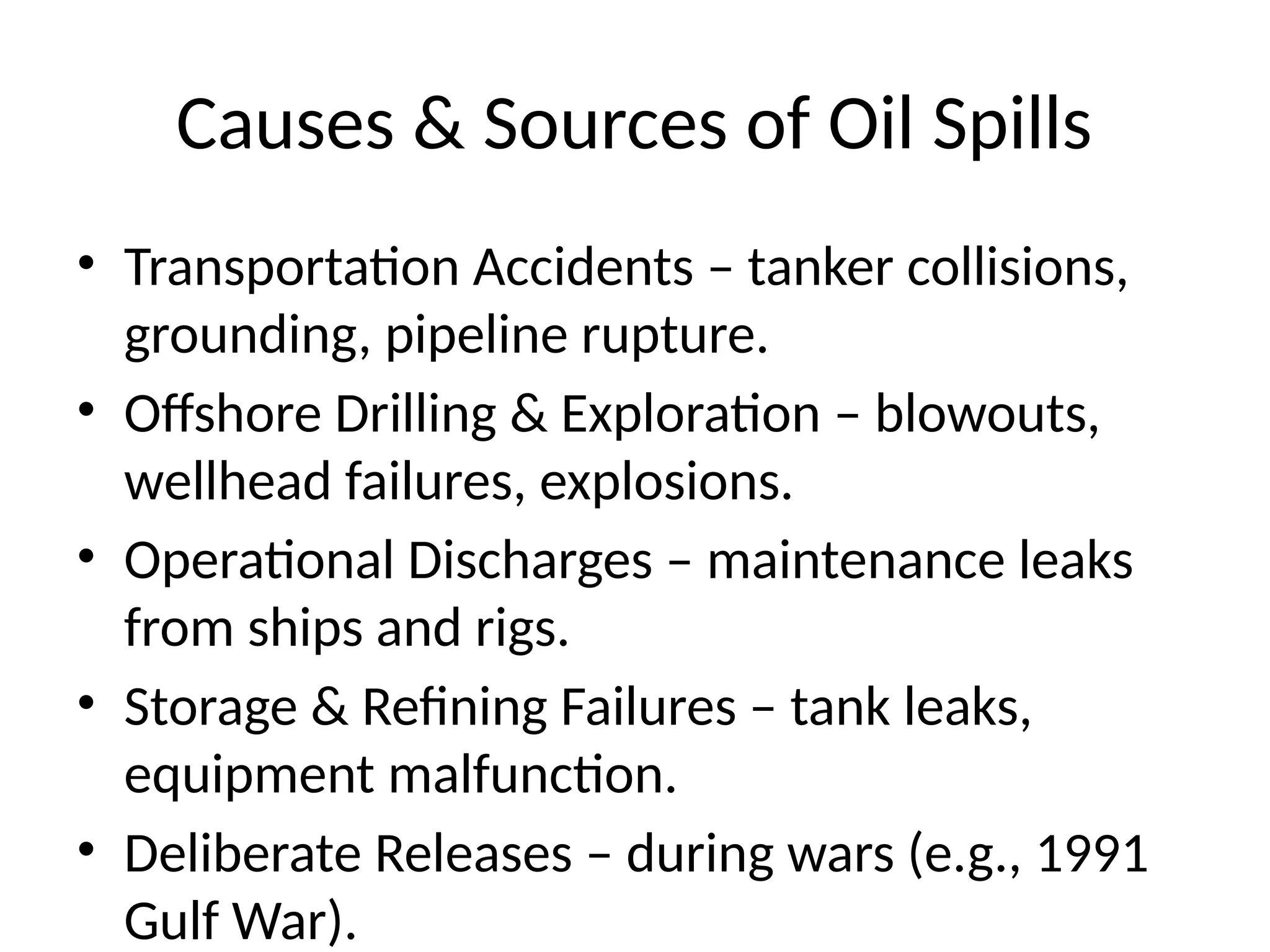 Oil Spills Cause Effects And Impacts Case Studies PPTX oil-spills-cause-effects-and-impacts-case-studies-pptx
