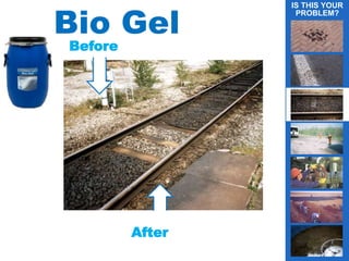 1
Before
After
Bio Gel
IS THIS YOUR
PROBLEM?
g
 