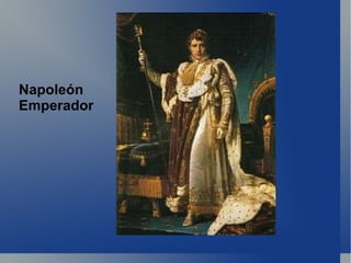 En 1799, tra-la campaña de Exipto contra os Británicos, retorna a París aclamado pola multitude 