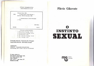 O instinto sexual
