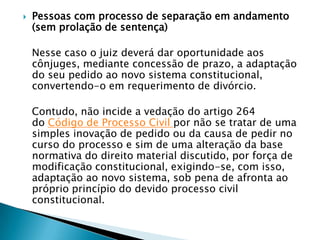 Autor: Ana Carolina Borges Equipe MeuAdvogadowww.meuadvogado.com.brTema: O instituto do divórcio: mais prático e rápidoEncontre advogados de Direito Civil Encontre advogados de Direito de Família