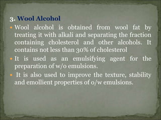 Wool Treating OINTMENTS, CREAMS, PASTE AND GELS.ppt