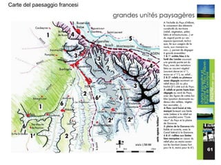 Carte del paesaggio francesi
 