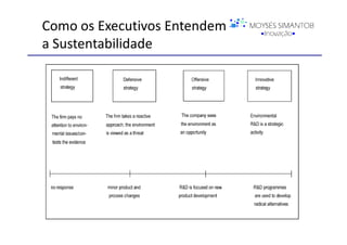 Como os Executivos Entendem
a Sustentabilidade




                              Kemp & Arundel
 