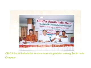 OISCA South India Meet to have more cooperation among South India Chapters  