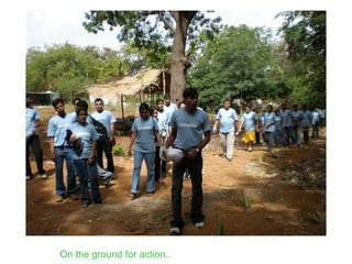 On the ground for action.. 