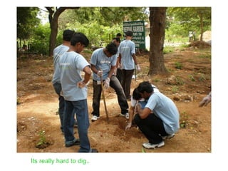 Its really hard to dig.. 