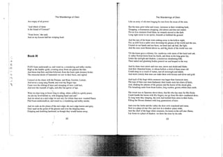 The Wanderings of Oisin
Are empty of all power.'
"And which of these
Is the Island of Content?'
"None know,' she said;
And on my bosom laid her weeping head.
Book III
FLED foam underneath us, and round us, a wandering and milky smoke,
High as the Saddle-girth, covering away from our glances the tide;
And those that fled, and that followed, from the foam-pale distance broke;
The immortal desire of Immortals we saw in their faces, and sighed.
I mused on the chase with the Fenians, and Bran, Sceolan, Lomair,
And never a song sang Niamh, and over my finger-tips
Came now the sliding of tears and sweeping of mist-cold hair,
And now the warmth of sighs, and after the quiver of lips.
Were we days long or hours long in riding, when, rolled in a grisly peace,
An isle lay level before us, with dripping hazel and oak?
And we stood on a sea's edge we saw not; for whiter than new-washed fleece
Fled foam underneath us, and round us, a wandering and milky smoke.
And we rode on the plains of the sea's edge; the sea's edge barren and grey,
Grey sand on the green of the grasses and over the dripping trees,
Dripping and doubling landward, as though they would hasten away,
22
The Wanderings of Oisin
Like an army of old men longing for rest from the moan of the seas.
But the trees grew taller and closer, immense in their wrinkling bark;
Dropping; a murmurous dropping; old silence and that one sound;
For no live creatures lived there, no weasels moved in the dark:
Long sighs arose in our spirits, beneath us bubbled the ground.
And the ears of the horse went sinking away in the hollow night,
For, as drift from a sailor slow drowning the gleams of the world and the sun,
Ceased on our hands and our faces, on hazel and oak leaf, the light,
And the stars were blotted above us, and the whole of the world was one.
Till the horse gave a whinny; for, cumbrous with stems of the hazel and oak,
A valley flowed down from his hoofs, and there in the long grass lay,
Under the starlight and shadow, a monstrous slumbering folk,
Their naked and gleaming bodies poured out and heaped in the way.
And by them were arrow and war-axe, arrow and shield and blade;
And dew-blanched horns, in whose hollow a child of three years old
Could sleep on a couch of rushes, and all inwrought and inlaid,
And more comely than man can make them with bronze and silver and gold.
And each of the huge white creatures was huger than fourscore men;
The tops of their ears were feathered, their hands were the claws of birds,
And, shaking the plumes of the grasses and the leaves of the mural glen,
The breathing came from those bodies, long warless, grown whiter than curds.
The wood was so Spacious above them, that He who has stars for His flocks
Could fondle the leaves with His fingers, nor go from His dew-cumbered skies;
So long were they sleeping, the owls had builded their nests in their locks,
Filling the fibrous dimness with long generations of eyes.
And over the limbs and the valley the slow owls wandered and came,
Now in a place of star-ftre, and now in a shadow-place wide;
And the chief of the huge white creatures, his knees in the soft star-flame,
Lay loose in a place of shadow: we drew the reins by his side.
23
 