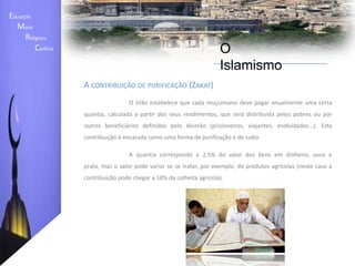 Orar cinco vezes ao longo do dia (Salá,Salat ou Salah); 