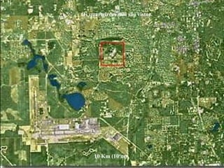 10 Km (104
m).
Os quarteirões mal são vistos.
 