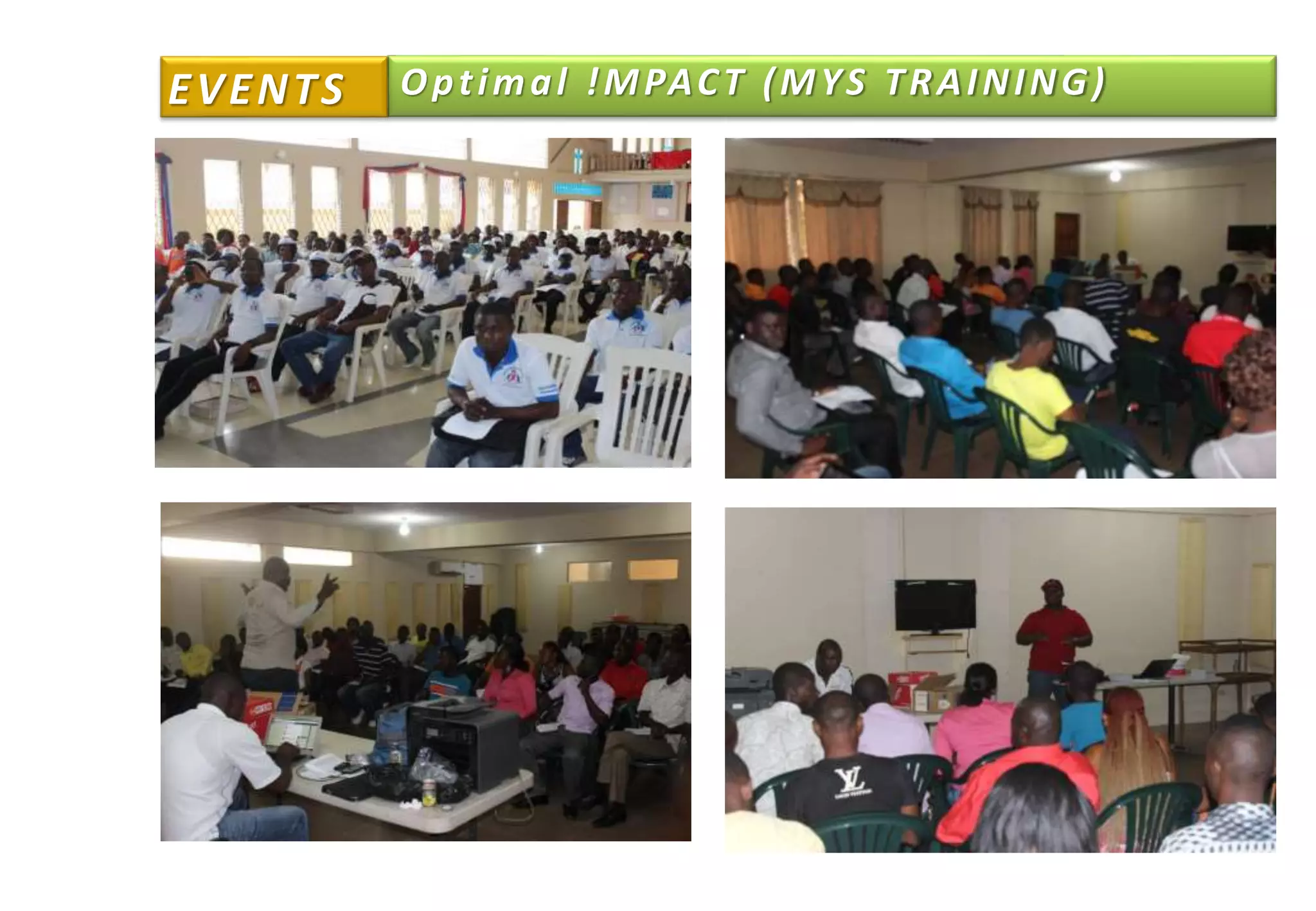 Optimal !MPACT (MYS TRAINING)EVENTS
 