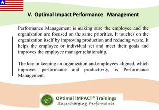 Optimal Impact Trainings by Dan Maxwell, Jr