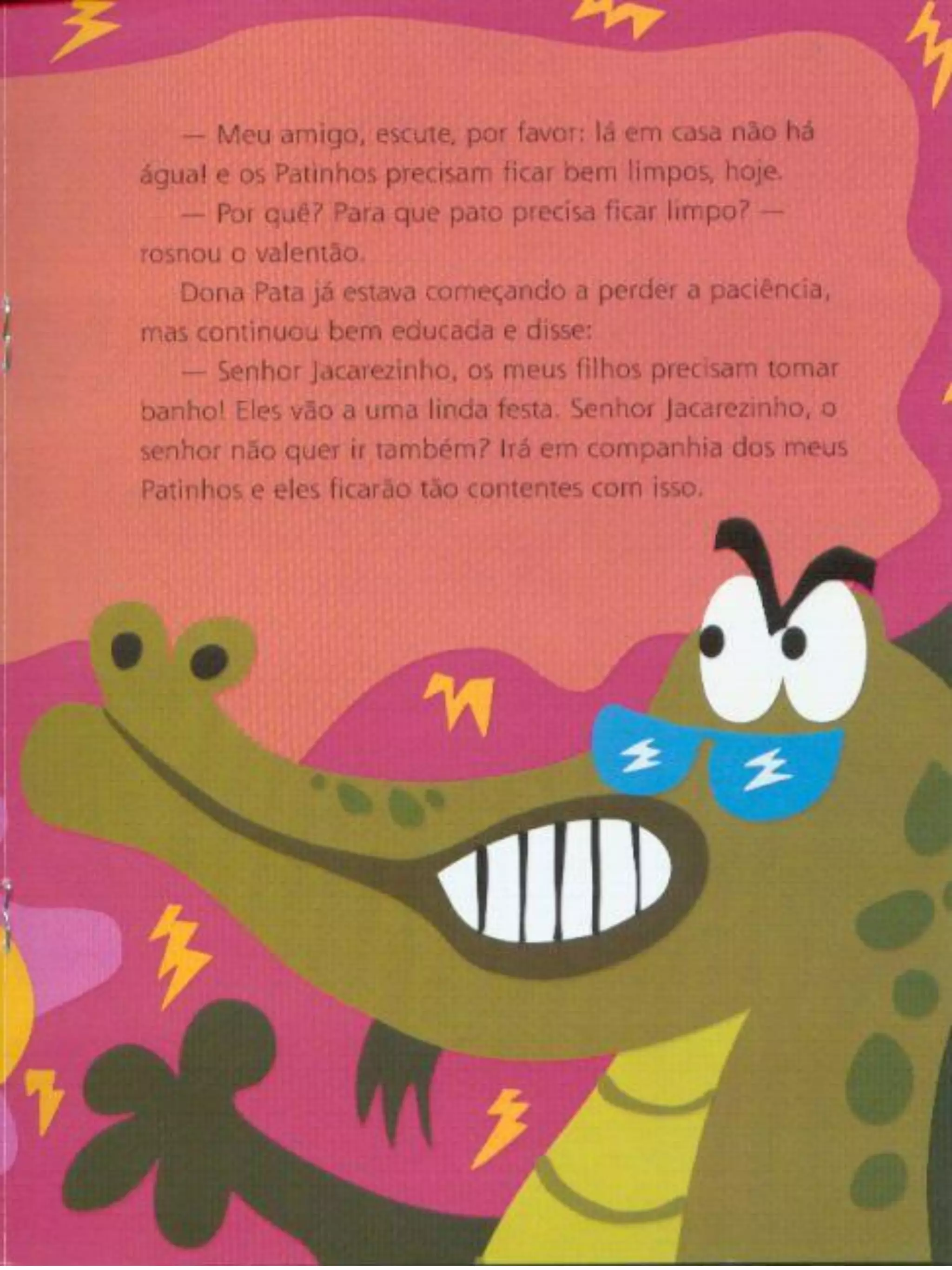 O jacarezinho egoísta, de Chlóris Arruda de Araújo