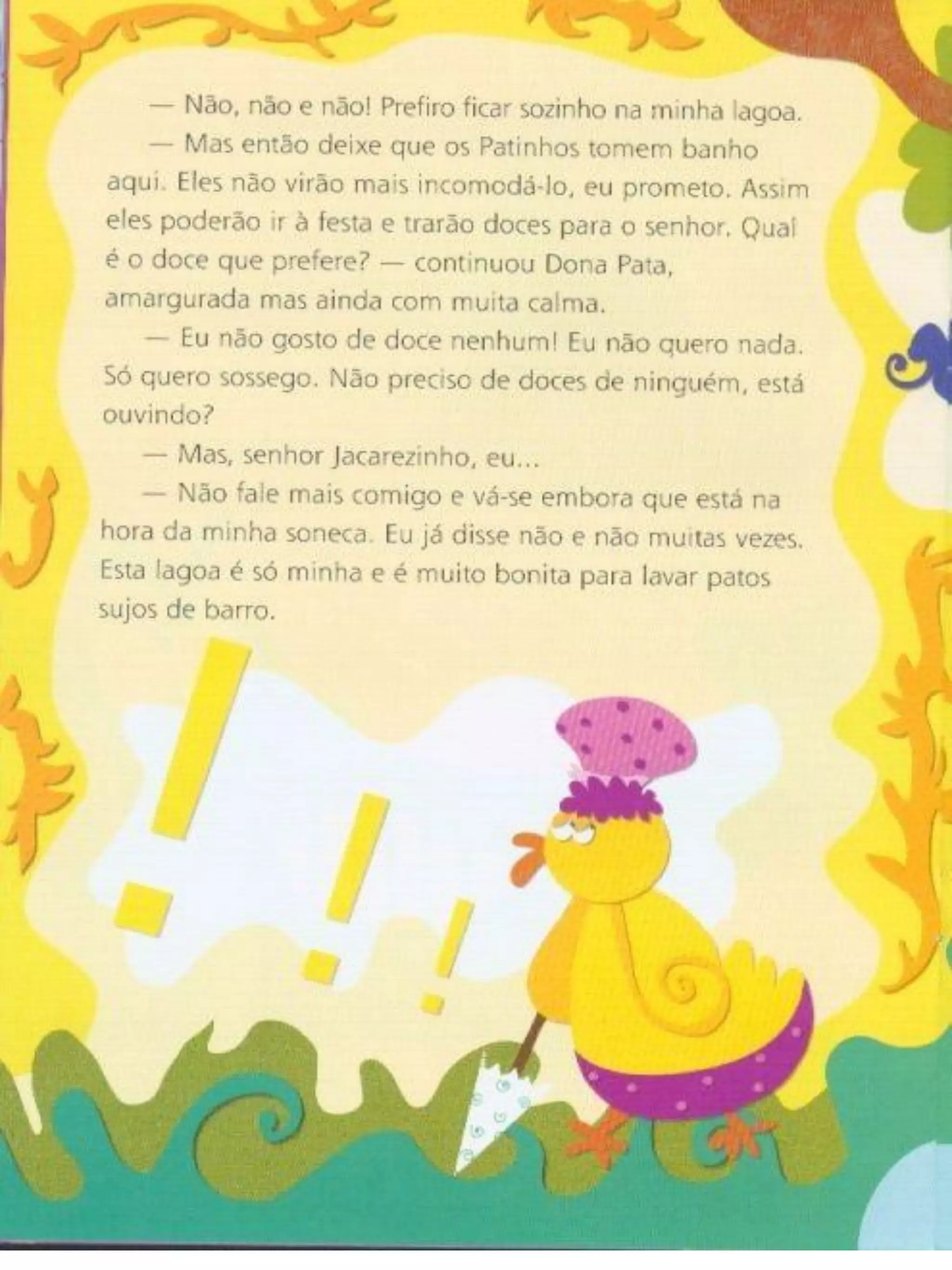 O jacarezinho egoísta, de Chlóris Arruda de Araújo
