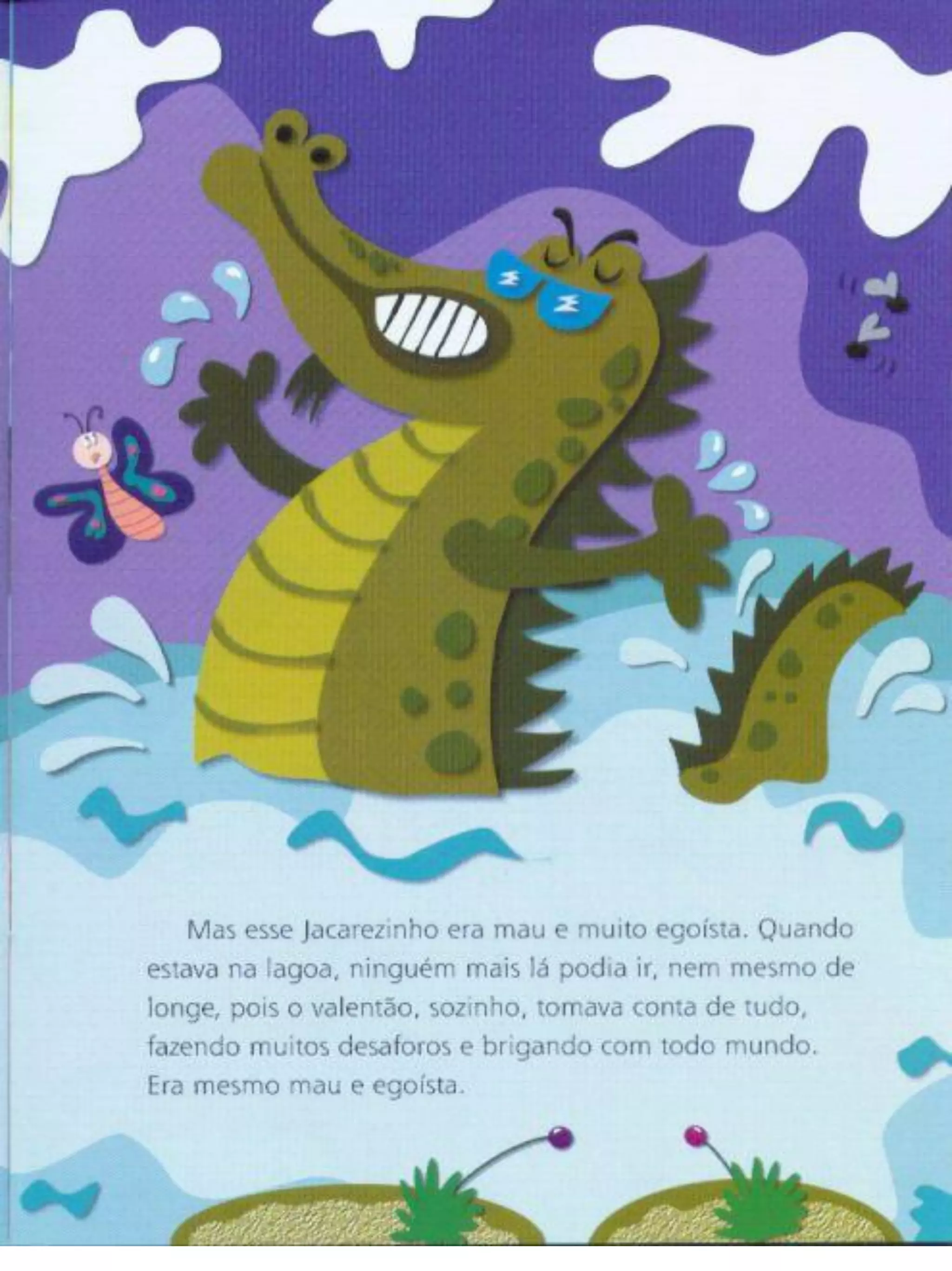 O jacarezinho egoísta, de Chlóris Arruda de Araújo