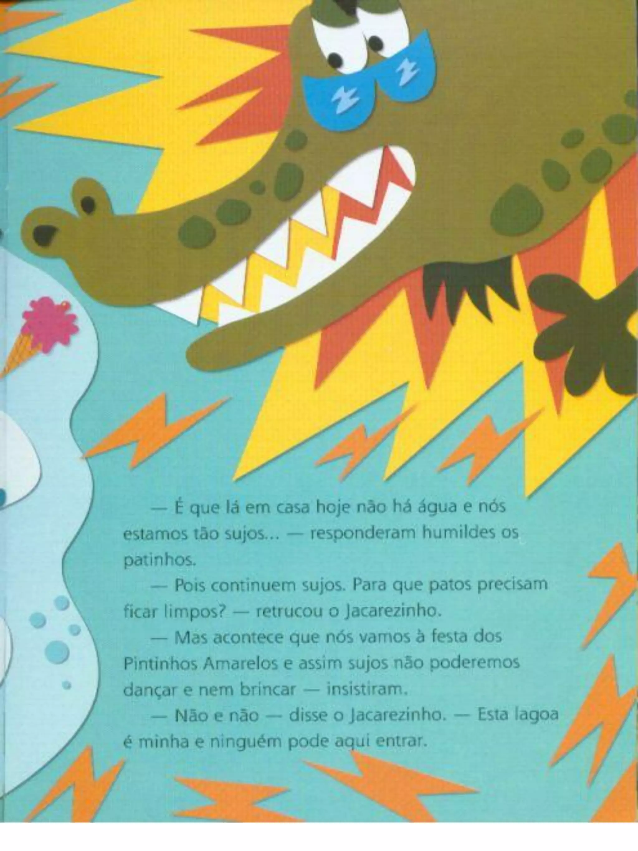 O jacarezinho egoísta, de Chlóris Arruda de Araújo