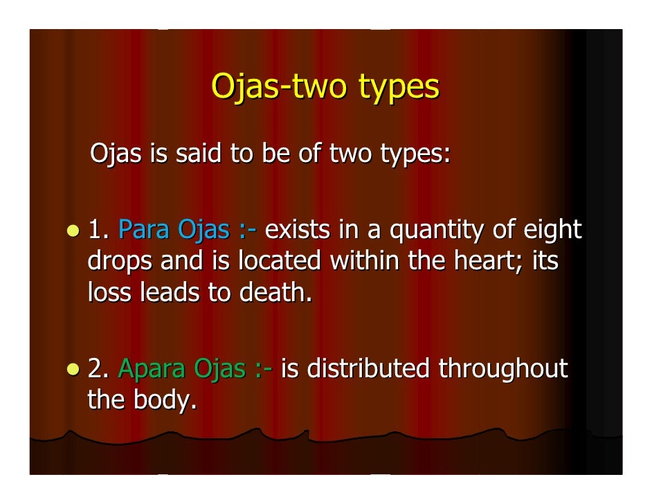 Ojas
