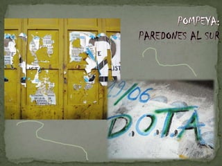 Pompeya:paredones al sur