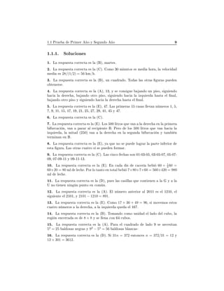½º½ ÈÖÙ ÈÖ Ñ Ö Ó Ý Ë ÙÒ Ó Ó
½º½º½º ËÓÐÙ
 ÓÒ ×
½º Ä Ö ×ÔÙ ×Ø 
ÓÖÖ 
Ø × Ð ´ µ¸ Ñ ÖØ ×º
¾º Ä Ö ×ÔÙ ×Ø 
ÓÖÖ 
Ø × Ð ´ µº ÓÑÓ ¿¼ Ñ ÒÙØÓ× × Ñ ÓÖ ¸ Ð Ú ÐÓ
Ñ × 28/(1/2) = 56 Ñ» º
¿º Ä Ö ×ÔÙ ×Ø 
ÓÖÖ 
Ø × Ð ´ µ¸ ÙÒ 
Ù Ö Óº ÌÓ × Ð × ÓØÖ × ÙÖ × ÔÙ Ò
Ó Ø Ò Ö× º
º Ä Ö ×ÔÙ ×Ø 
ÓÖÖ 
Ø × Ð ´ µ¸ ½¿¸ Ý × 
ÓÒ× Ù Ò Ó ÙÒ Ô ×Ó¸ × Ù Ò Ó

 Ð Ö 
 ¸ Ò Ó ÓØÖÓ Ô ×Ó¸ × Ù Ò Ó 
 Ð ÞÕÙ Ö ×Ø Ð Ò Ð¸
Ò Ó ÓØÖÓ Ô ×Ó Ý × Ù Ò Ó 
 Ð Ö 
 ×Ø Ð Ò Ðº
º Ä Ö ×ÔÙ ×Ø 
ÓÖÖ 
Ø × Ð ´ µ¸ º Ä × ÔÖ Ñ Ö × ½ 
 × × ÐÐ Ú Ò Ò Ñ ÖÓ× ½¸ ¸
¸ ¸ ½½¸ ½ ¸ ½ ¸ ½ ¸ ¾½¸ ¾ ¸ ¾ ¸ ¾ ¸ ½¸ Ý º
º Ä Ö ×ÔÙ ×Ø 
ÓÖÖ 
Ø × Ð ´ µº
º Ä Ö ×ÔÙ ×Ø 
ÓÖÖ 
Ø × Ð ´ µº ÄÓ× ¼¼ Ð ØÖÓ× ÕÙ Ú Ò Ð Ö 
 Ò Ð ÔÖ Ñ Ö
ÙÖ
 
 Ò¸ Ú Ò Ô Ö Ö Ð Ö 
 Ô ÒØ º È ÖÓ ÐÓ× ¼¼ Ð ØÖÓ× ÕÙ Ú Ò 
 Ð
ÞÕÙ Ö ¸ Ð Ñ Ø ´¾ ¼µ Ú Ò Ð Ö 
 Ò Ð × ÙÒ ÙÖ
 
 Ò Ý Ø Ñ Ò
Ø ÖÑ Ò Ò Ò º
º Ä Ö ×ÔÙ ×Ø 
ÓÖÖ 
Ø × Ð ´ µ¸ Ý ÕÙ ÒÓ × ÔÙ ÐÓ Ö Ö Ð Ô ÖØ Ò Ö ÓÖ
×Ø ÙÖ º Ä × ÓØÖ × 
Ù ØÖÓ × × ÔÙ Ò ÓÖÑ Öº
º Ä Ö ×ÔÙ ×Ø 
ÓÖÖ 
Ø × Ð ´ µº Ä × 
 Ò
Ó 
 × ×ÓÒ ¼½¹¼¿¹¼ ¸ ¼¿¹¼ ¹¼ ¸ ¼ ¹¼ ¹
¼ ¸ ¼ ¹¼ ¹½½ Ý ¼ ¹½½¹½¿º
½¼º Ä Ö ×ÔÙ ×Ø 
ÓÖÖ 
Ø × Ð ´ µº Ò 
 × 
 
 Ö 60 + 1
3 60 =
60+20 = 80 ÑÐ Ð 
 º ÈÓÖ ÐÓ Ø ÒØÓ Ò ØÓØ Ð 7×80+7×60 = 560+420 = 980
ÑÐ Ð 
 º
½½º Ä Ö ×ÔÙ ×Ø 
ÓÖÖ 
Ø × Ð ´ µ¸ ÔÙ × Ð × 
 × ÐÐ × ÕÙ 
ÓÒØ Ò Ò Ð Ý Ð
Í ÒÓ Ø Ò Ò Ò Ò Ò ÔÙÒØÓ Ò 
ÓÑ Òº
½¾º Ä Ö ×ÔÙ ×Ø 
ÓÖÖ 
Ø × Ð ´ µº Ð Ò Ñ ÖÓ ÒØ Ö ÓÖ Ð ¾¼½½ × Ð ½¾½¼¸ Ð
× Ù ÒØ Ð ¾½¼½¸ Ý 2101 − 1210 = 891º
½¿º Ä Ö ×ÔÙ ×Ø 
ÓÖÖ 
Ø × Ð ´ µº ÓÑÓ 17 + 30 + 49 = 96¸ × ÑÓÚ ÑÓ× ×ØÓ×

Ù ØÖÓ Ò Ñ ÖÓ× Ð Ö 
 ¸ Ð ÞÕÙ Ö ÕÙ Ð ½ º
½ º Ä Ö ×ÔÙ ×Ø 
ÓÖÖ 
Ø × Ð ´ µº ÌÓÑ Ò Ó 
ÓÑÓ ÙÒ Ð Ð Ó Ð 
Ù Ó¸ Ð
Ö Ò Ò
 ÖÖ × 8 × 8 Ý × ÐÐ Ò 
ÓÒ 
Ù Ó×º
½ º Ä Ö ×ÔÙ ×Ø 
ÓÖÖ 
Ø × Ð ´ µº È Ö Ð 
Ù Ö Ó Ð Ó × Ò 
 × Ø Ò
52
= 25 Ð Ó× × Ò Ö × Ý 92
− 52
= 56 Ð Ó× × Ð Ò
 ×¹
½ º Ä Ö ×ÔÙ ×Ø 
ÓÖÖ 
Ø × Ð ´ µº Ë 31n = 372 ÒØÓÒ
 × n = 372/31 = 12 Ý
12 × 301 = 3612º
 