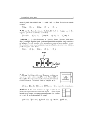 ½º¾ ÈÖÙ Ì Ö
 Ö Ó ½¿
Ô ÖÐ × Ò ×ØÓ× 
Ù ØÖÓ Ò ÐÐÓ× ×ÓÒ ½ ¸ ½¿ ¸ Ý º ú Ù Ð × Ð Ô ×Ó Ð Ô ÖÐ
Ö ×Ø ÒØ
¿ ¾ ½ º
ÈÖÓ Ð Ñ ½¿º Ó× ÐÓ× Ò Ñ ÖÓ× ½ ¸ ½¿¸ ¸ ½¼¸ ½ ¸ ¸ ½¾ Ý ½ ¸ úÕÙ Ô Ö ÐÐÓ×
× ÔÙ ÕÙ Ø Ö × Ò ÑÓ 
 Ö Ð ÔÖÓÑ Ó
½¾ Ý ½ Ý ½ Ý ½ ½¼ Ý ½¾ ½ Ý ½¼º
ÈÖÓ Ð Ñ ½ º Ð Ö Ø Ò È Ö Þ Ú Ð Ì ÖÖ Ð ÉÙ ×Óº È ÖÓ Ô Ö ÐÐ Ö ×
Ø ÖÖ Ð Ò Ö Ø Ò ÕÙ Ô × Ö ØÖ Ú × ÙÒ × ×Ø Ñ Ø Ò Ð ×¸ 
ÓÑÓ × ÑÙ ×ØÖ
Ò Ð ÙÖ º ÆÓ × Ð Ô ÖÑ Ø ÚÓÐÚ Ö ÙÒ ÒØ Ö× 

 Ò Ò Ð ÕÙ Ý Ý ×Ø Óº
Ò 
 ÒØ Ö× 

 Ò × Ò
Ù ÒØÖ ÙÒ 
 Ö ÓØ º ú Ù ÒØ × 
 Ö ÓØ ×¸ 
ÓÑÓ Ñ Ü ÑÓ¸
ÔÙ Ö 
Ó Ö Ð Ö Ø Ò È Ö Þ
½¾ ½¿ ½ ½ ½
ÈÖÓ Ð Ñ ½ º Ö Ò Ò Ð Ö Ñ × Ô ÒØ 
ÓÒ
ÙÒÓ ÐÓ× 
Ù ØÖÓ 
ÓÐÓÖ × ÖÓ Ó ´Rµ¸ Ú Ö ´V µ¸ ÞÙÐ ´Aµ Ó
Ð Ò
Ó ´Bµº Ó× Ö ÓÒ × 
ÓÒ ÙÒ ÓÖ 
ÓÑ Ò Ò Ø Ò Ö

ÓÐÓÖ × Ö ÒØ ×º ÒØÓÒ
 × Ð 
ÓÐÓÖ Ð Ö Ò X ×
X
V
R
A
ÖÓ Ó ÞÙÐ Ú Ö Ð Ò
Ó ÒÓ × ÔÓ× Ð Ø ÖÑ Ò ÖÐÓº
ÈÖÓ Ð Ñ ½ º ÍÒ ØÖÓÞÓ 
Ù Ö Ó Ô Ô Ð × 
ÓÖØ Ò × ×
Ô Þ × Ö 
Ø Ò ÙÐ Ö × 
ÓÑÓ ÑÙ ×ØÖ Ð ÙÖ º Ä ×ÙÑ ÐÓ×
Ô Ö Ñ ØÖÓ× Ð × × × Ô Þ × Ö 
Ø Ò ÙÐ Ö × × ½¾¼ 
Ñº Ò
Ù Ò¹
ØÖ Ð Ö Ð Ô Þ 
Ù Ö Ô Ô Ðº

Ñ
2

Ñ
2
½½¼¸¾ 
Ñ
2
½ 
Ñ
2
¾ 
Ñ
2
º
 