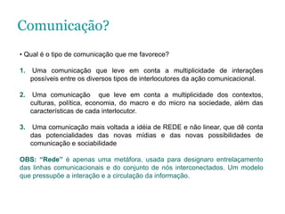 Para falarmos de Comunicação, Narrativas e Games, não podemos considerar o processo comunicacional ainda como uma dinâmica linear