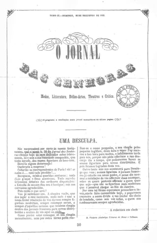 O jornal das senhoras 1852