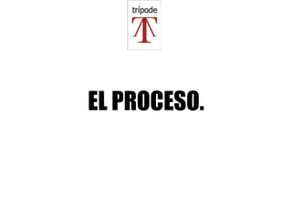 EL PROCESO. 