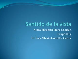 Nubia Elizabeth Stone Chaidez
Grupo III-5
Dr. Luis Alberto González García

 