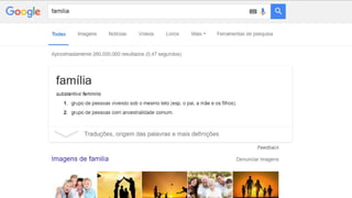 O jovem e a família