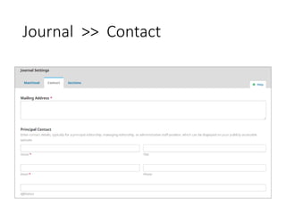 Journal >> Contact
 