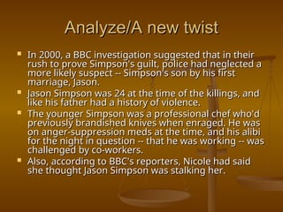 O.J. Simpson: The Trial That Shocked America | PPT