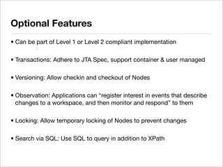 2008-12 OJUG JCR Demo