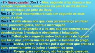 O julgamento do crente