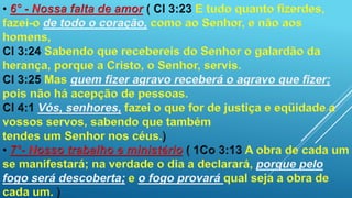 O julgamento do crente