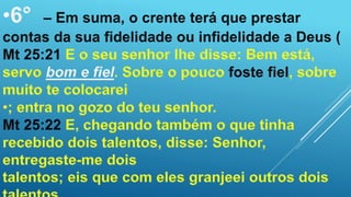 O julgamento do crente