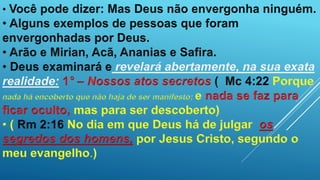 O julgamento do crente